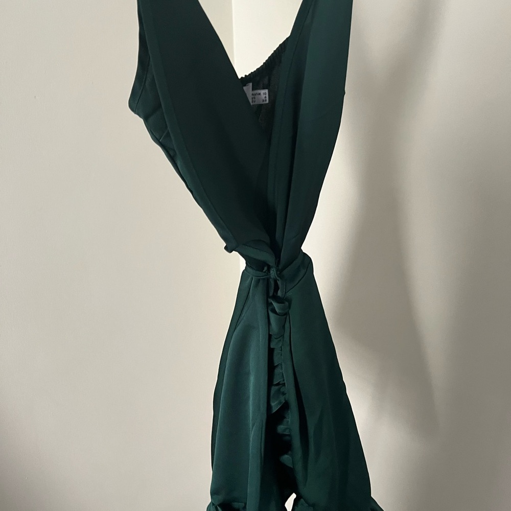 princess Polly emerald green wrap US size 6